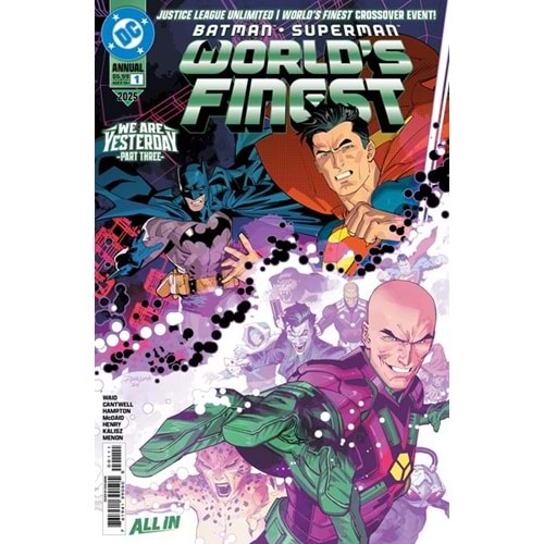 BATMAN SUPERMAN WORLDS FINEST 2025 ANNUAL #1 (ONE-SHOT) COVER A DAN MORA CONNECTING (WE ARE YESTERDAY)