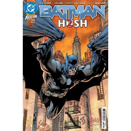 BATMAN (2016) # 158 COVER A JIM LEE & SCOTT WILLIAMS