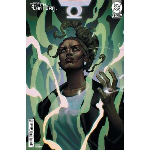 ABSOLUTE GREEN LANTERN #1 COVER B JULIET NNEKA CARD STOCK VARIANT
