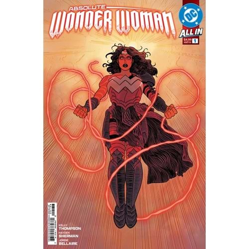 ABSOLUTE WONDER WOMAN # 1 THIRD PRINTING COVER A HAYDEN SHERMAN