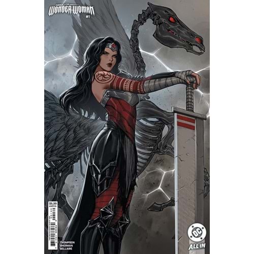 ABSOLUTE WONDER WOMAN # 1 THIRD PRINTING COVER B LEIRIX CARD STOCK VARIANT