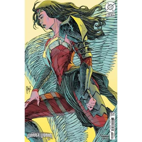 ABSOLUTE WONDER WOMAN # 2 SECOND PRINTING COVER B GUILLEM MARCH CARD STOCK VARIANT