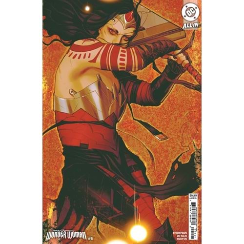 ABSOLUTE WONDER WOMAN # 6 COVER D JOSHUA SWAY SWABY CARD STOCK VARIANT