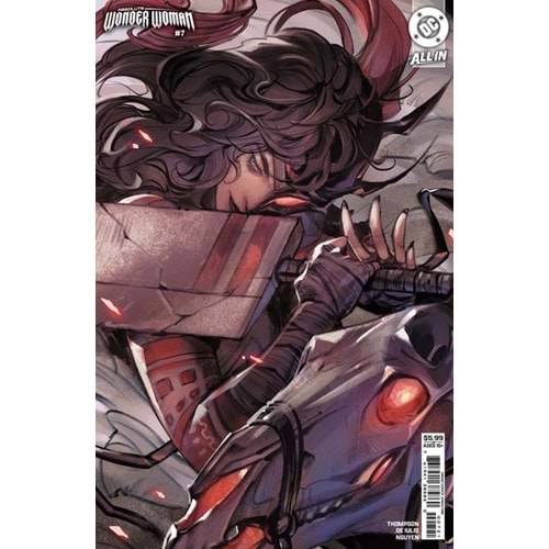 ABSOLUTE WONDER WOMAN # 7 COVER B JESSICA FONG CARD STOCK VARIANT