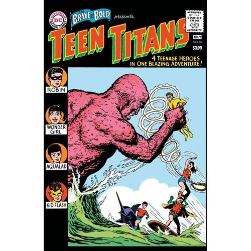 BRAVE AND THE BOLD # 60 FACSIMILE EDITION COVER A NICK CARDY