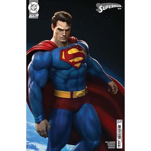 SUPERMAN (2023) # 24 COVER D RAPHAEL GRASSETTI CARD STOCK VARIANT