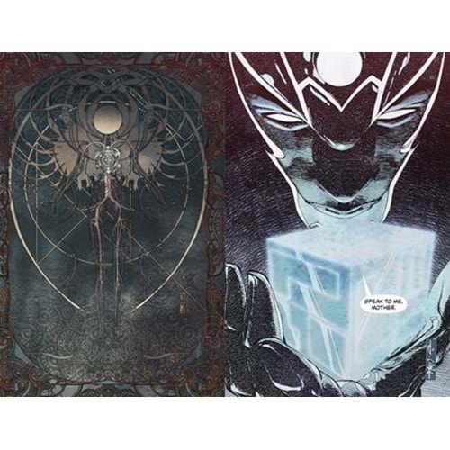 NEW GODS # 1 (OF 12) COVER D EVAN CAGLE BIRTH OF A NEW GOD ACETATE VARIANT