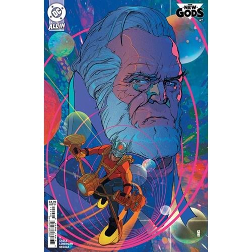 NEW GODS # 2 (OF 12) COVER B CHRISTIAN WARD CARD STOCK VARIANT