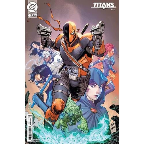 TITANS (2023) # 22 COVER B TONY S DANIEL CARD STOCK VARIANT