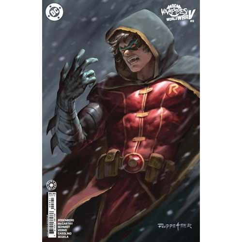 DC VS VAMPIRES WORLD WAR V # 8 (OF 12) COVER C PUPPETEER LEE CARD STOCK VARIANT