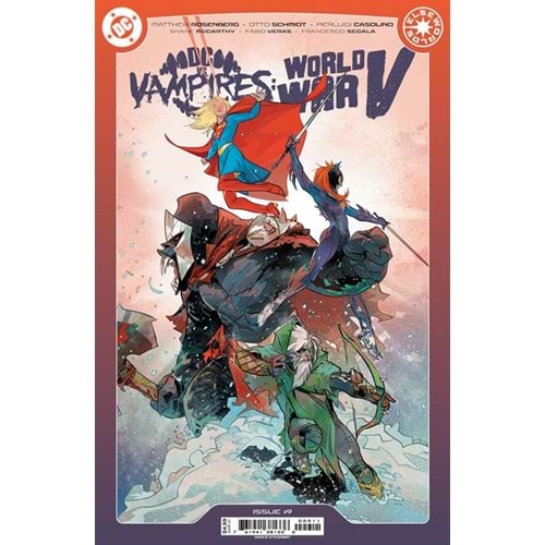 DC VS VAMPIRES WORLD WAR V # 9 (OF 12) COVER A OTTO SCHMIDT