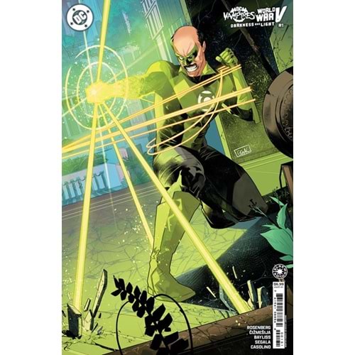 DC VS VAMPIRES WORLD WAR V DARKNESS AND LIGHT #1 (ONE-SHOT) COVER B EDWIN GALMON CONNECTING CARD STOCK VARIANT