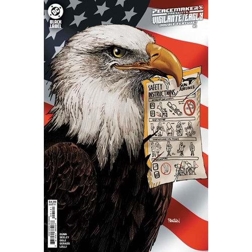 PEACEMAKER PRESENTS THE VIGILANTE EAGLY DOUBLE FEATURE #1 (OF 5) COVER B DAN PANOSIAN CARD STOCK VARIANT