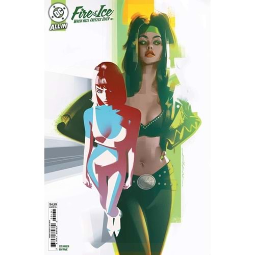 FIRE & ICE WHEN HELL FREEZES OVER #1 (OF 6) COVER C JEFF DEKAL CARD STOCK VARIANT