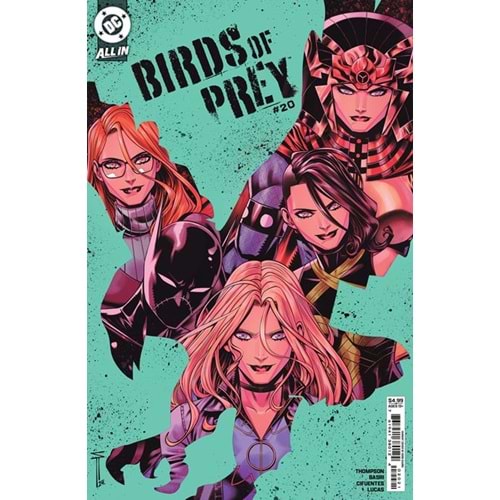 BIRDS OF PREY (2023) # 20 COVER B SERG ACUNA CARD STOCK VARIANT