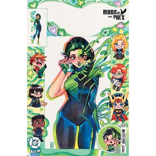 BIRDS OF PREY (2023) # 20 COVER C RIAN GONZALES CARD STOCK VARIANT