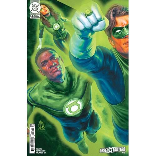 GREEN LANTERN (2023) # 18 COVER B MARK SPEARS CONNECTING CARD STOCK VARIANT