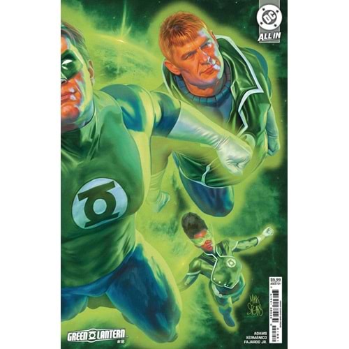 GREEN LANTERN (2023) # 18 COVER C MARK SPEARS CONNECTING CARD STOCK VARIANT