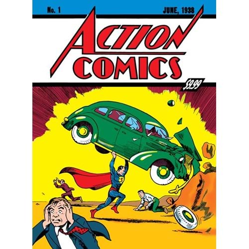 SUPERMAN DAY 2025 - ACTION COMICS #1 GOLDEN AGE SIZED FACSIMILE EDITION COVER A JOE SHUSTER