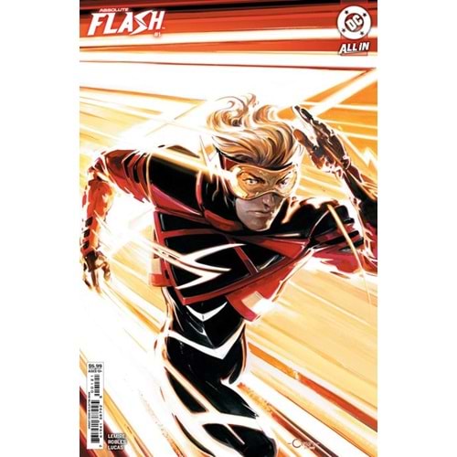 ABSOLUTE FLASH #1 COVER B CLAYTON CRAIN CARD STOCK VARIANT