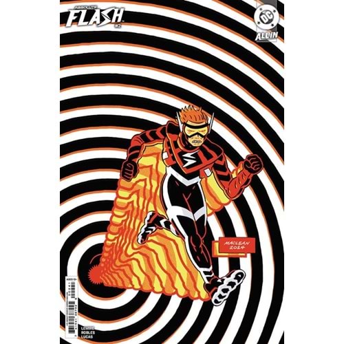 ABSOLUTE FLASH #2 COVER E 1:25 ANDREW MACLEAN CARD STOCK VARIANT