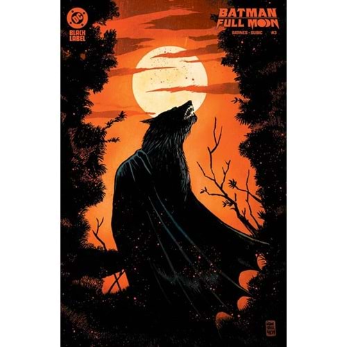 BATMAN FULL MOON # 3 (OF 4) COVER B FRANCESCO FRANCAVILLA CARD STOCK VARIANT