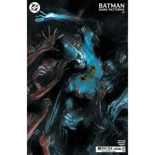 BATMAN DARK PATTERNS # 5 (OF 12) COVER B MARTIN SIMMONDS CARD STOCK VARIANT