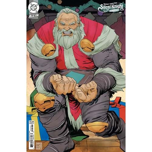 BATMAN SANTA CLAUS SILENT KNIGHT RETURNS # 5 (OF 5) COVER B PETE WOODS CARD STOCK VARIANT