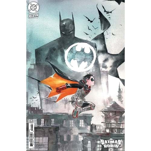 BATMAN AND ROBIN (2023) # 17 COVER C DUSTIN NGUYEN CARD STOCK VARIANT