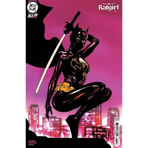 BATGIRL (2024) # 3 COVER B MARCIO TAKARA CARD STOCK VARIANT