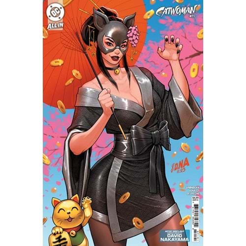 CATWOMAN (2018) # 71 COVER D DAVID NAKAYAMA ARTIST SPOTLIGHT CARD STOCK VARIANT
