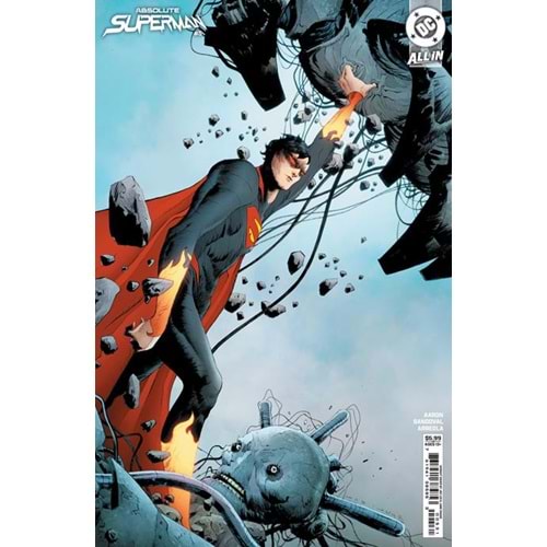 ABSOLUTE SUPERMAN # 5 COVER C JAE LEE CARD STOCK VARIANT