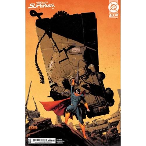 ABSOLUTE SUPERMAN # 5 COVER B SEAN GORDON MURPHY CARD STOCK VARIANT