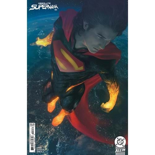 ABSOLUTE SUPERMAN # 4 COVER C RAHZZAH CARD STOCK VARIANT