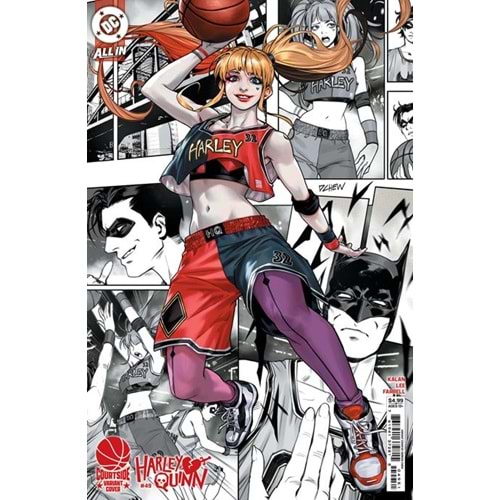 HARLEY QUINN (2021) # 49 COVER D DERRICK CHEW COURTSIDE CARD STOCK VARIANT