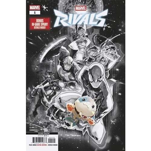 MARVEL RIVALS # 1 SECOND PRINTING TOKITOKORO VARIANT