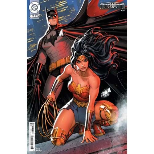 WONDER WOMAN (2023) # 20 COVER B DAVID NAKAYAMA CARD STOCK VARIANT