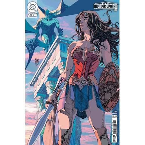 WONDER WOMAN (2023) # 20 COVER C GUILLEM MARCH CARD STOCK VARIANT