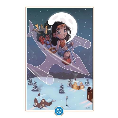 WONDER WOMAN (2023) # 16 COVER D CHRISSIE ZULLO DC WINTER WONDERLAND CARD STOCK VARIANT