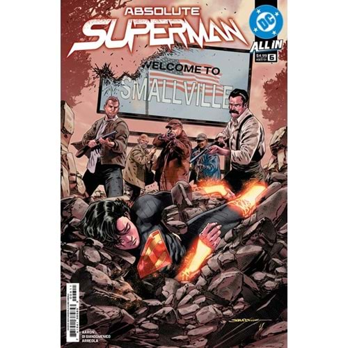 ABSOLUTE SUPERMAN # 6 COVER A RAFA SANDOVAL