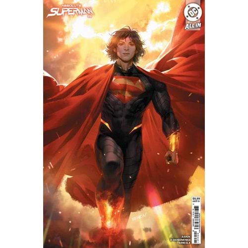 ABSOLUTE SUPERMAN # 6 COVER B DERRICK CHEW CARD STOCK VARIANT