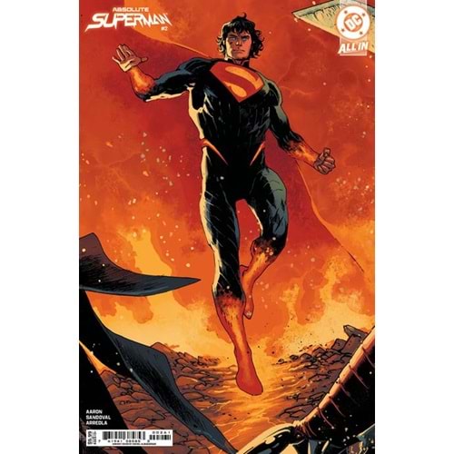 ABSOLUTE SUPERMAN # 2 COVER F RAFAEL ALBUQUERQUE CARD STOCK VARIANT