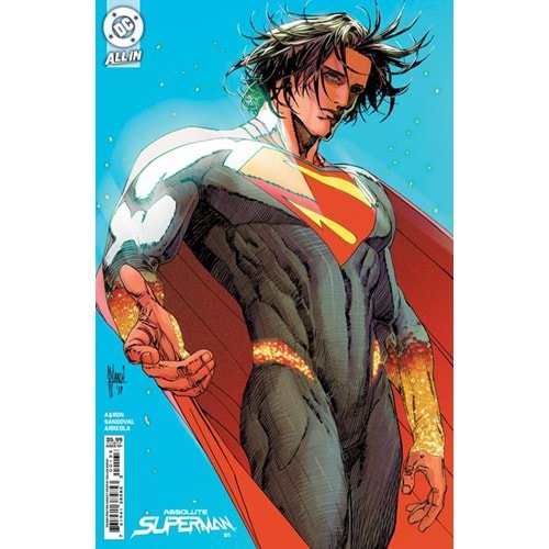 ABSOLUTE SUPERMAN # 1 SECOND PRINTING COVER B GUILLEM MARCH CARD STOCK VARIANT