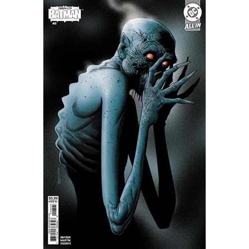 ABSOLUTE BATMAN # 8 COVER F BRIAN BOLLAND CARD STOCK VARIANT
