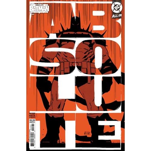 ABSOLUTE BATMAN # 8 COVER B BRUNO REDONDO CARD STOCK VARIANT