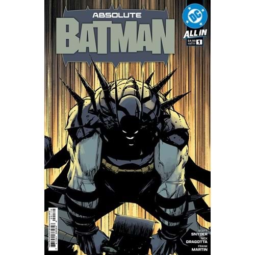 ABSOLUTE BATMAN # 1 FOURTH PRINTING COVER A NICK DRAGOTTA