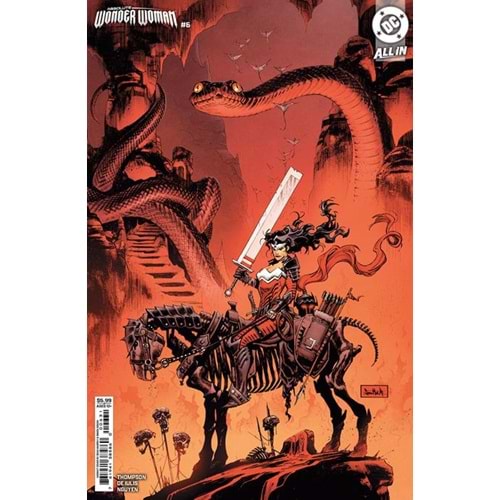 ABSOLUTE WONDER WOMAN # 6 COVER B SEAN GORDON MURPHY CARD STOCK VARIANT