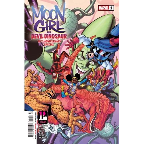 MOON GIRL AND DEVIL DINOSAUR 10TH ANNIVERSARY SPECIAL # 1 (ONE-SHOT)