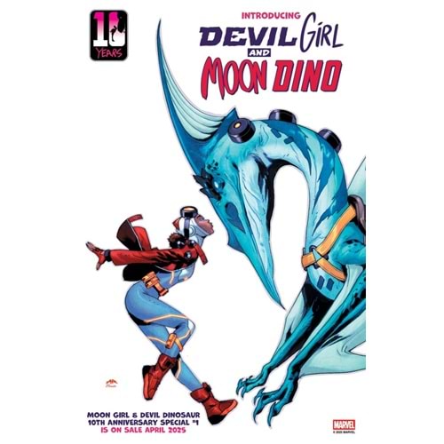 MOON GIRL AND DEVIL DINOSAUR 10TH ANNIVERSARY SPECIAL # 1 (ONE-SHOT) ANAND RAMCHERON VARIANT