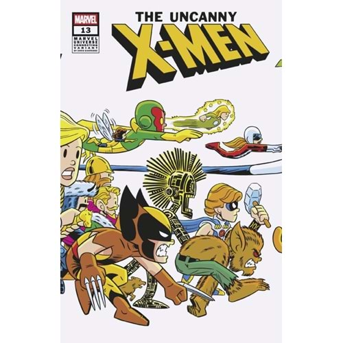 UNCANNY X-MEN (2024) # 13 CHRIS GIARRUSSO MARVEL UNIVERSE WRAPAROUND CONNECTING VARIANT